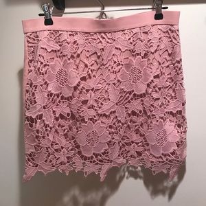 American Eagle Blush Mini Skirt